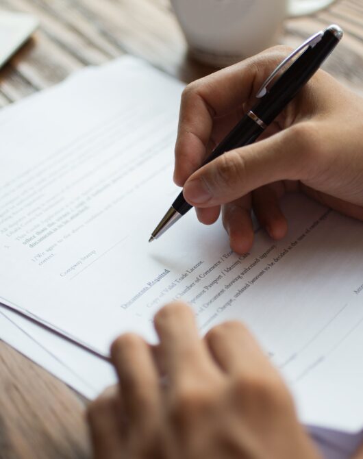 Faire sa demande au format papier